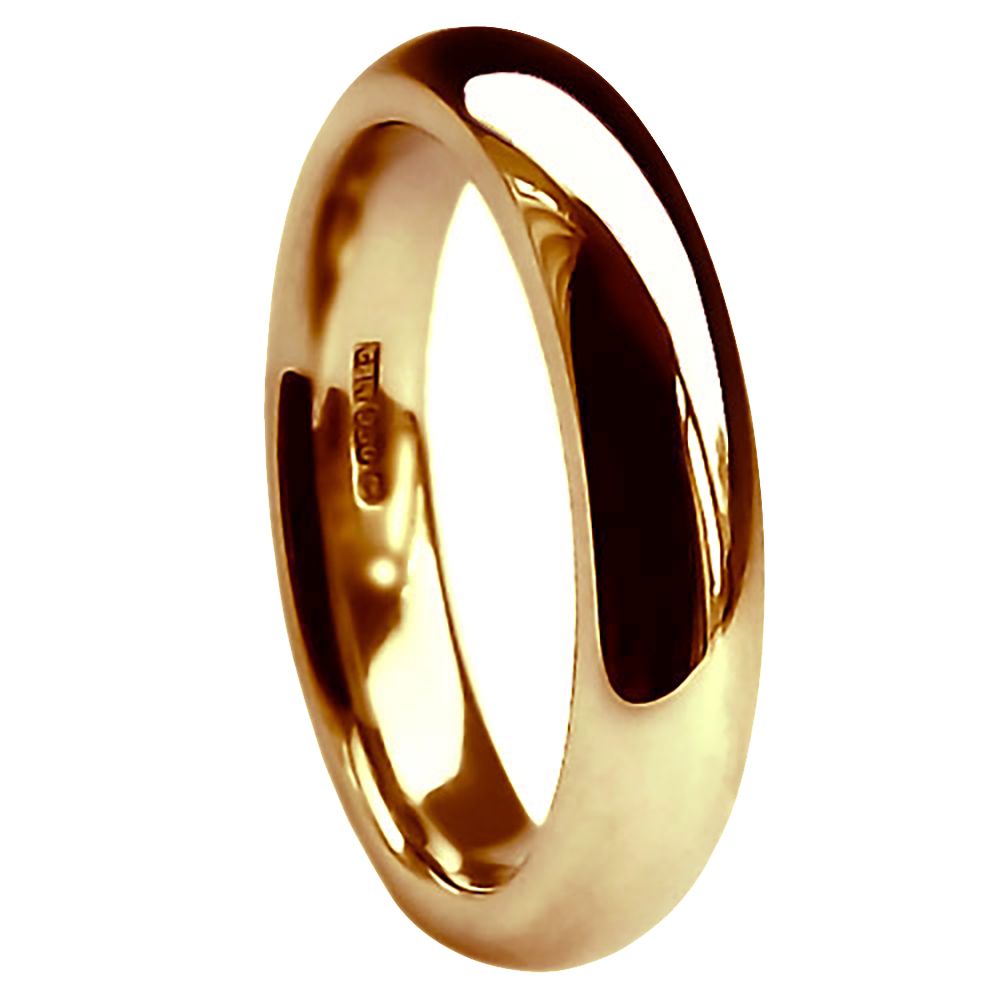 6mm 9ct Yellow Gold Extra Heavy Court Comfort Wedding Rings Bands