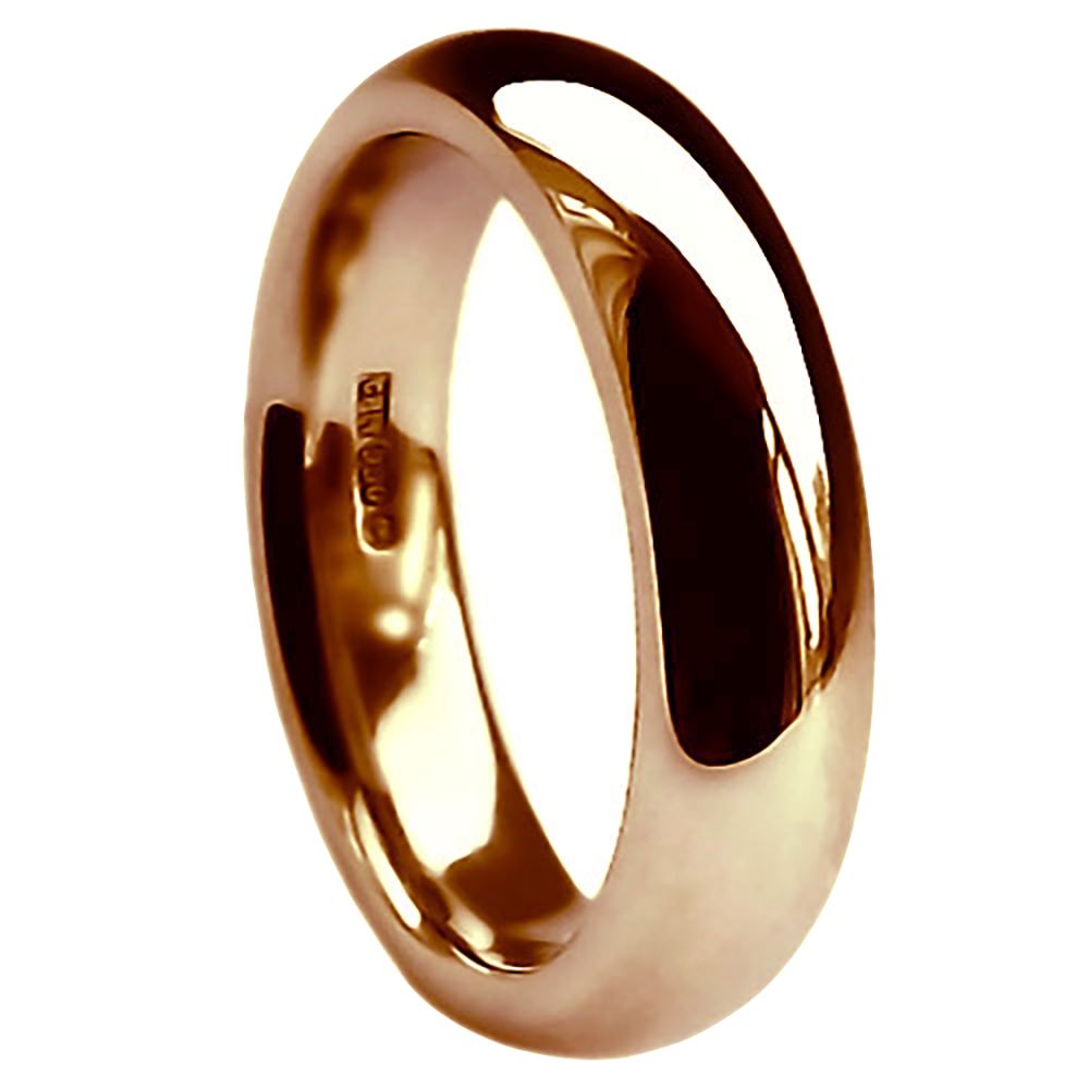 8mm 9ct Yellow Gold Extra Heavy Court Comfort Wedding Rings Bands