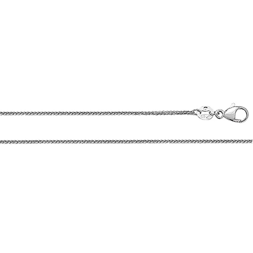 950 Platinum Spiga Hanging Chain