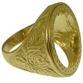 9ct Solid Gold Sovereign Rings