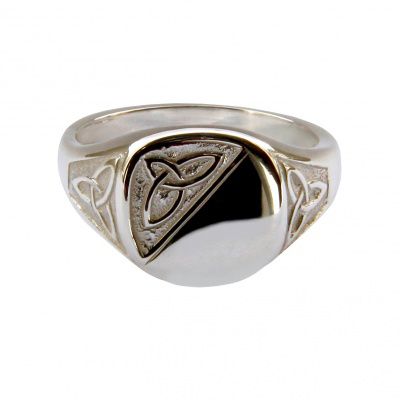 925 Sterling Silver Celtic Signet Rings