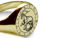 Engraved Signet Rings