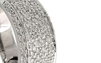 Pave Set Diamond Rings